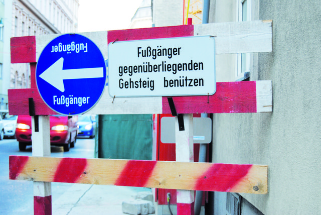 Änderungen für Öffibenutzer bringen Bauarbeiten in der Reinprechts­dorfer Straße und Station Blechturmgasse.