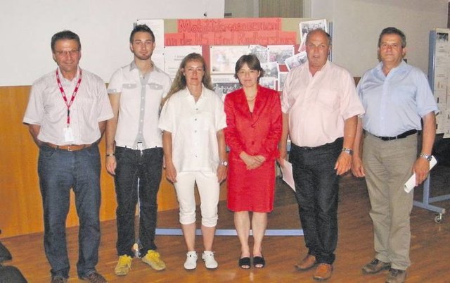Präsentiert wurden die gesamten „klima:aktiv mobil-Projekte“ der Hauptschule Bad Radkersburg im Rahmen einer Schulfeier.                                                                                               Foto: KK