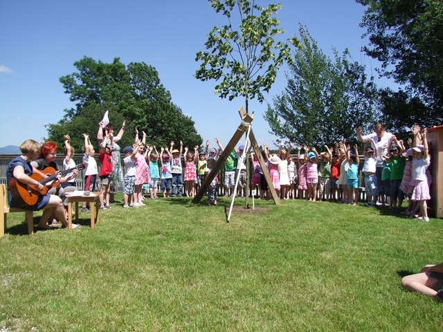 Neuer Spielplatz für den Kindergarten in Fischbach - Weiz