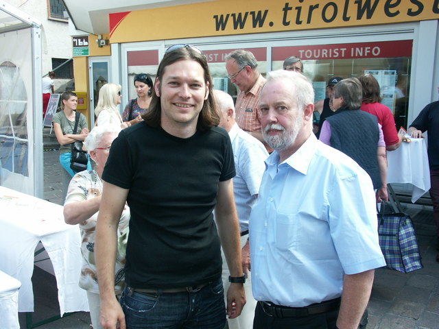 Andreas Pauli (li) und Helmut Pflaume.