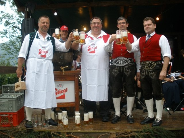 vonli. Hannes Schwentner, Michael Schwentner, Herbert Scharnagl, Adi Brünoth (hi. Georg Kirchmaier).