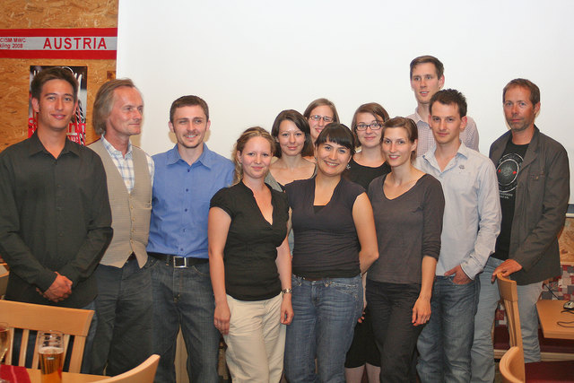 Die Projektgruppe die.serpentinen von der TU Wien