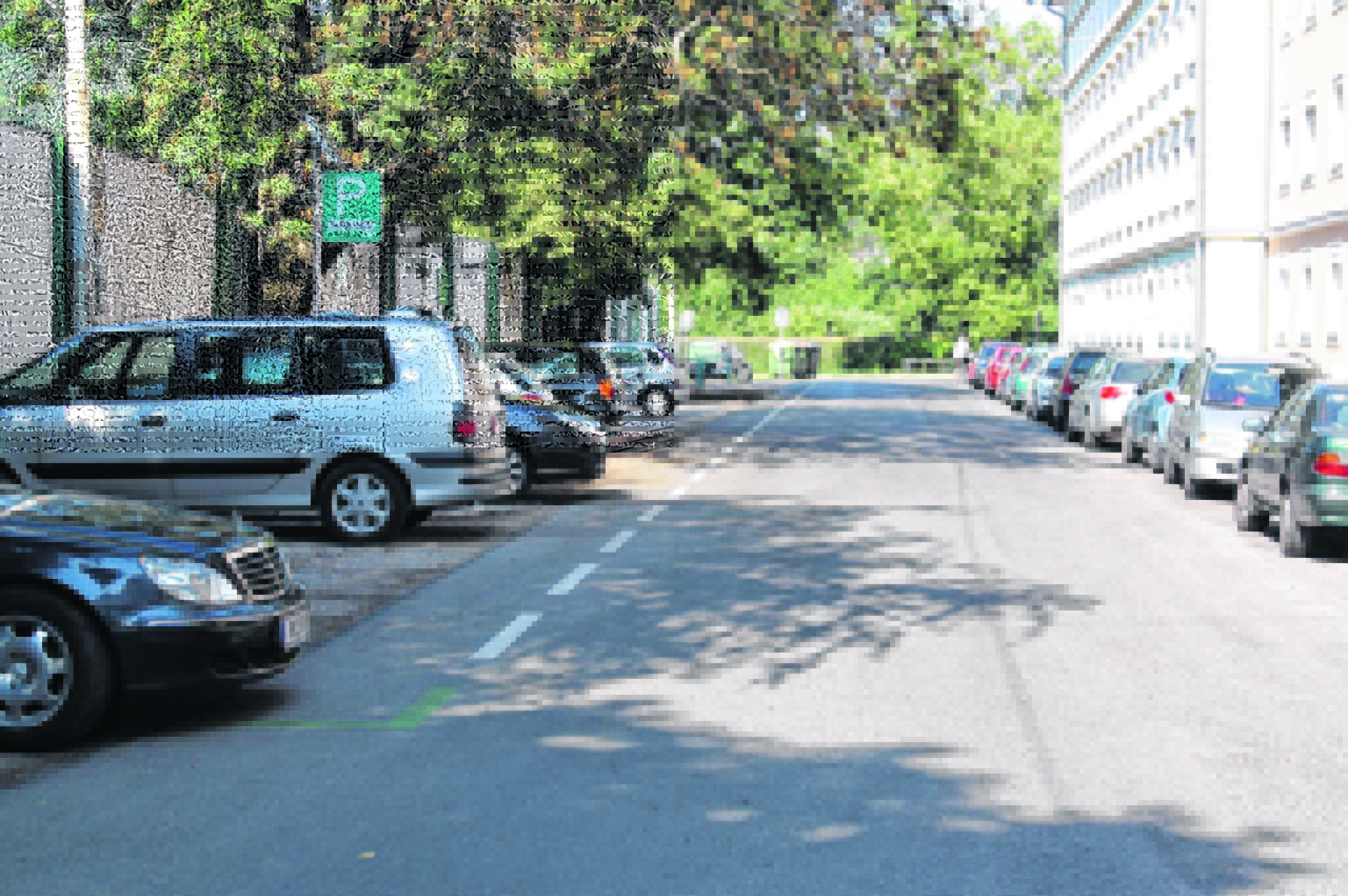 Wohnsiedlung mit grüner Zone - Graz