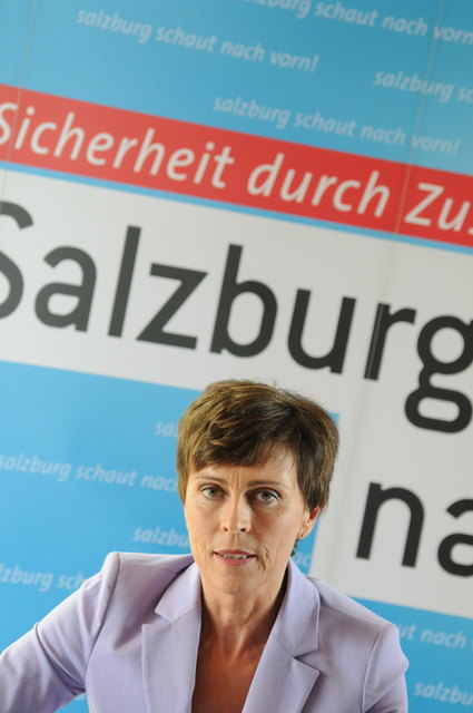 Will durchbringen, dass Sonderzahlungen nicht mehr zum Wegfall der Mindestsicherung führen: LR Cornelia Schmidjell.