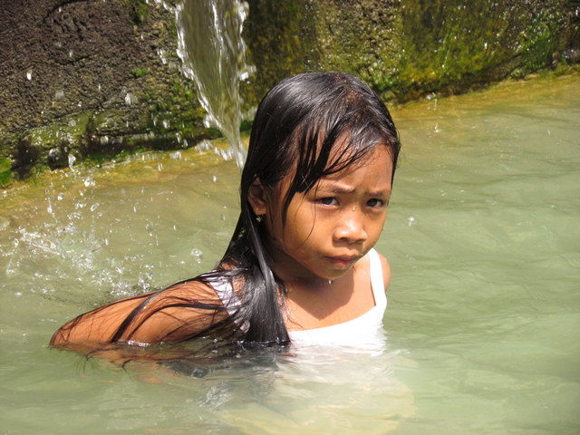 Hot Spring Air Panas in Bali (Indonesien)