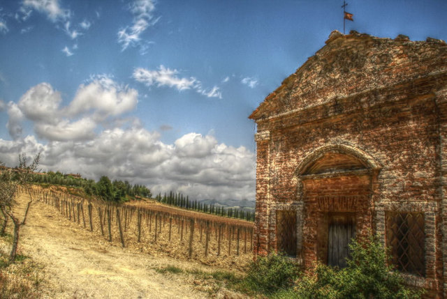 Im Chianti Weingebiet - Toskana