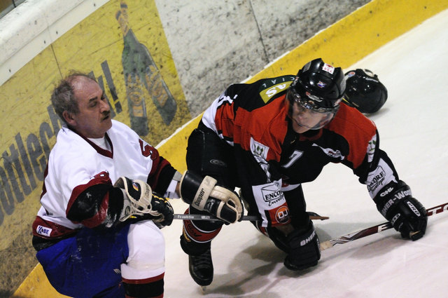 Zeller Oldies gegen die Heartbreakers Winnipeg (CAN) © Eric Fahrner
