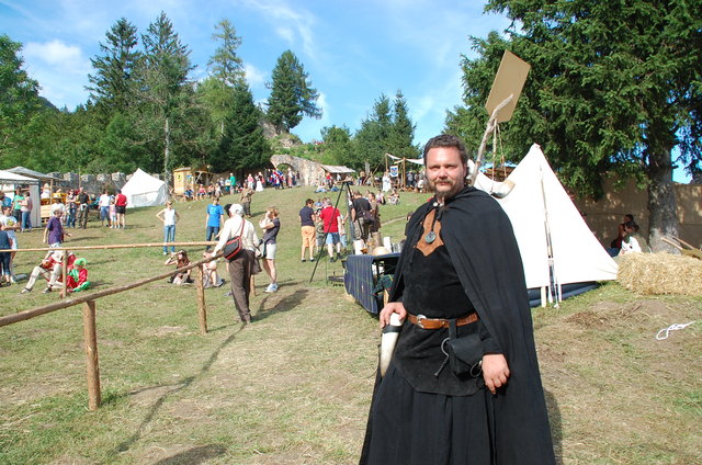 Mittelalterstimmung in Wörschach.