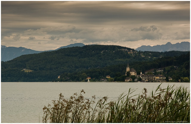 Blick von Pörtschach Richtung Maria Wörth