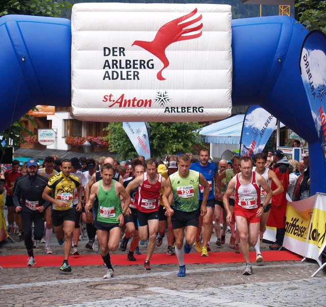 Rund 270 Teilnehmer gingen bei den unterschiedlichen Bewerben des Arlberger Jakobilaufs an den Start.Foto: TVB St. Anton am Arlberg