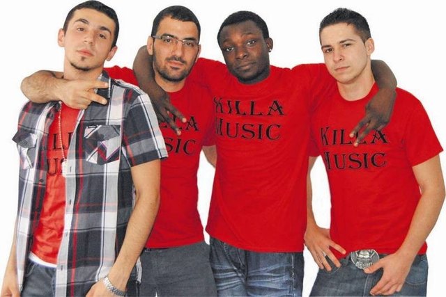 Geistig sind Razor, Ali, Yungsta und G-Shad schon in Hartberg. Körperlich sind sie dort am 29. Juli bei der "Sexy Black-Night" im MCM  anzutreffen.