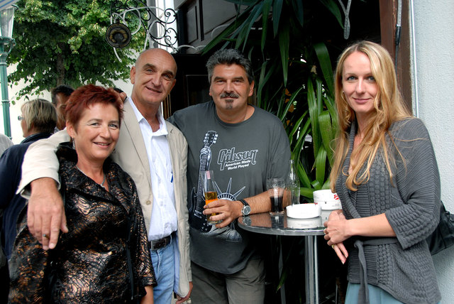 Künstlerbesuch aus Floridsdorf | Foto: Gerhard Glazmaier