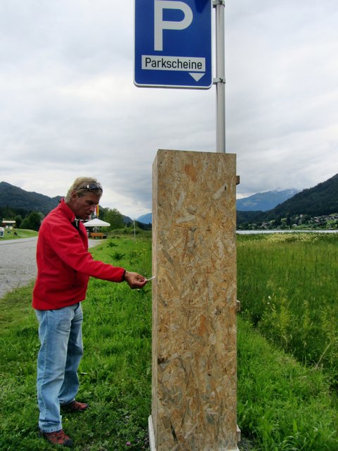 und weg ist der Automat