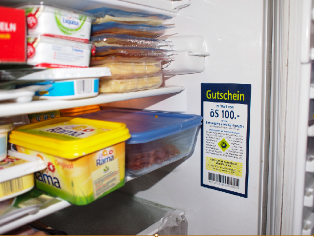Die Kühlschrank-Pickerl können nicht vor September 2011 abgegolten werden. | Foto: Santrucek