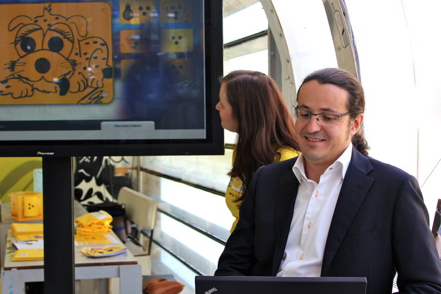 Seine diamond:dogs haben die Internet-Kampagne gestaltet: Rainer Friedl.