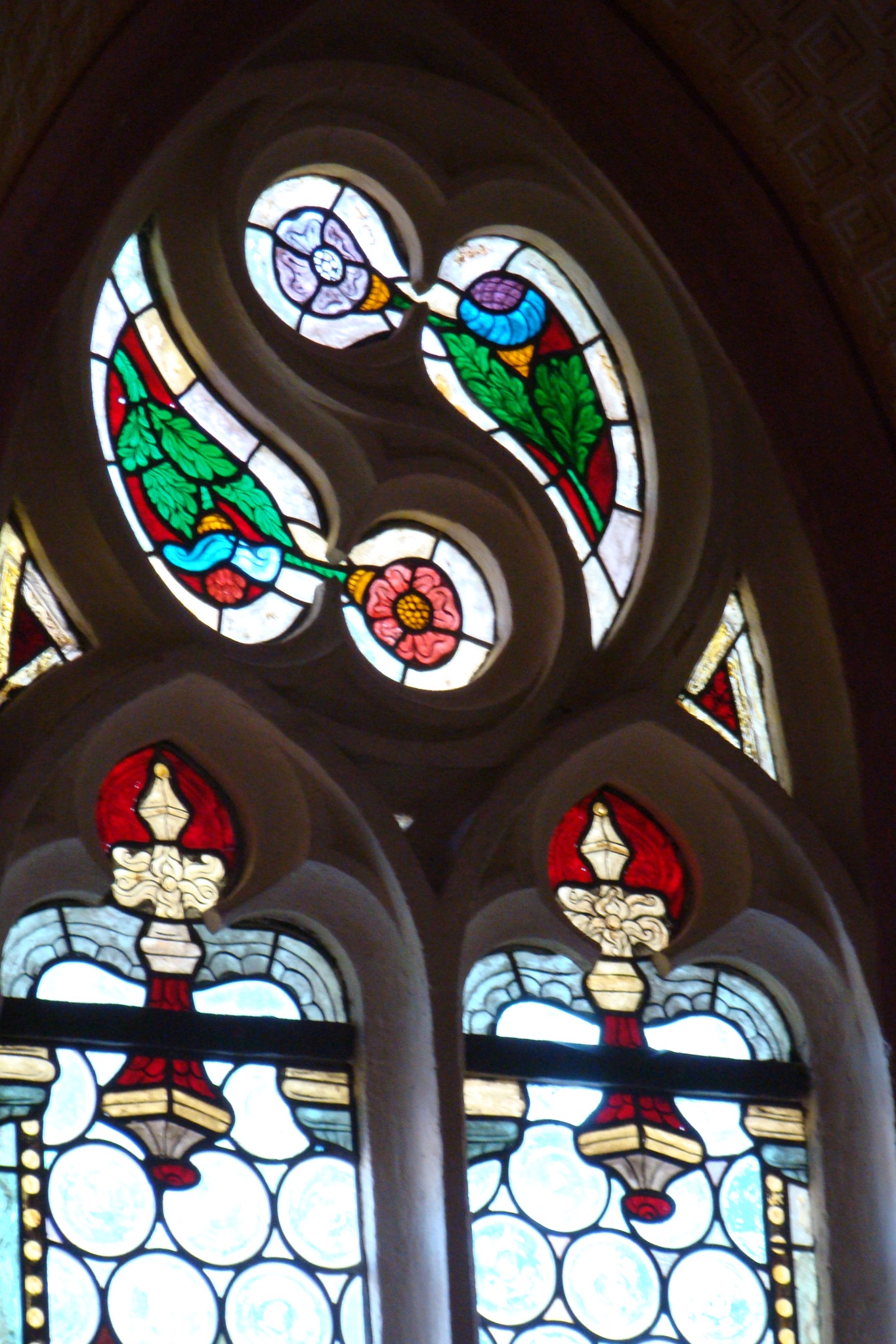 schöne Kirchenfenster - Villach