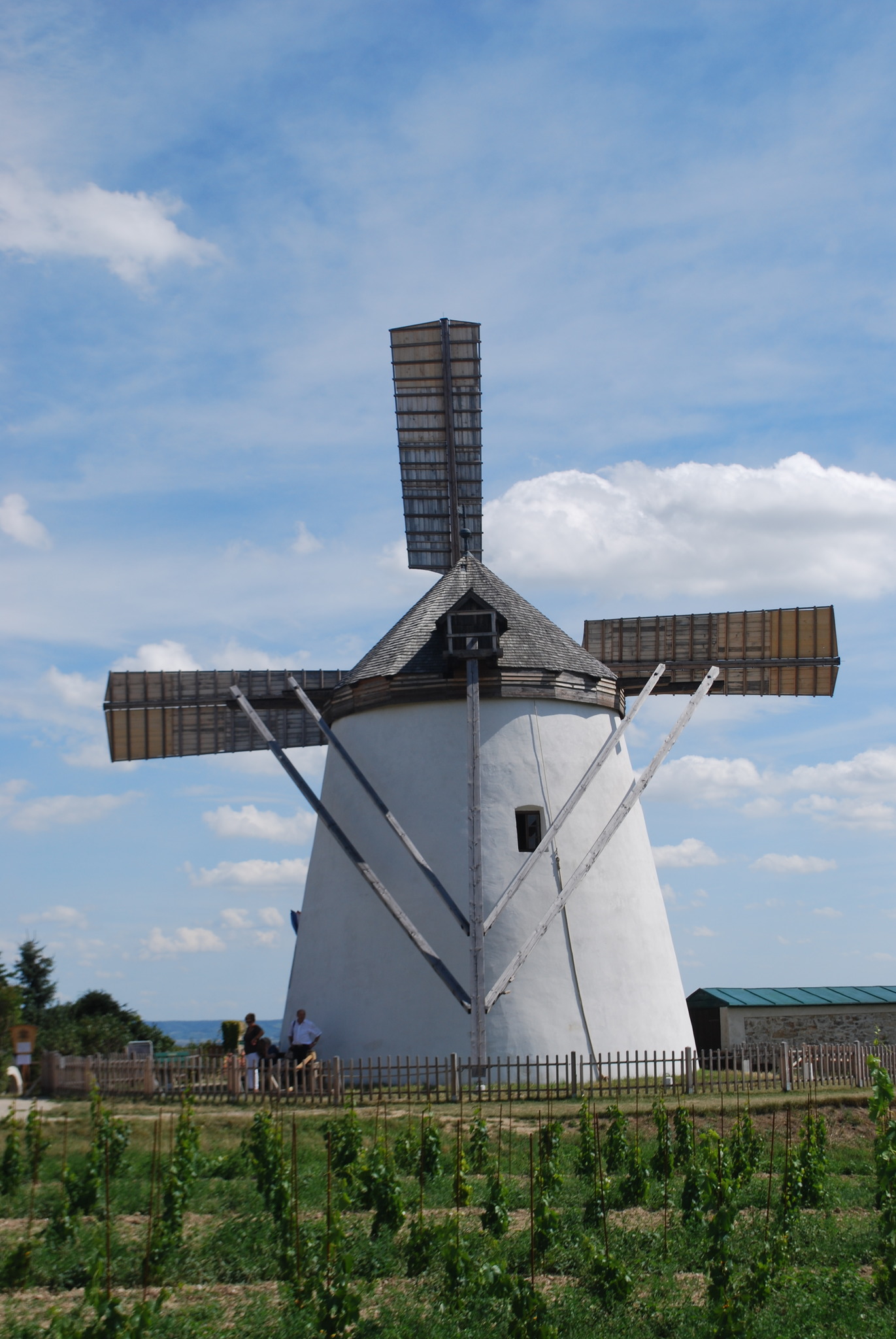 Windmühle in Retz Hinteransicht Oberwart