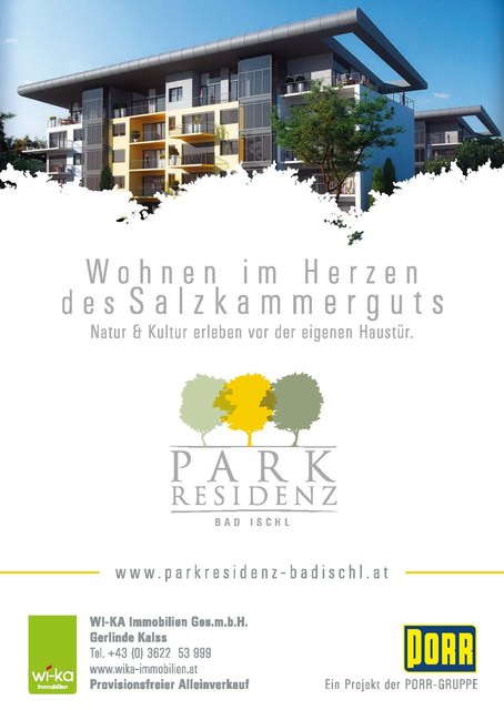 Wohnen in der Kaiserstadt - Parkresidenz Bad Ischl | Foto: PORR
