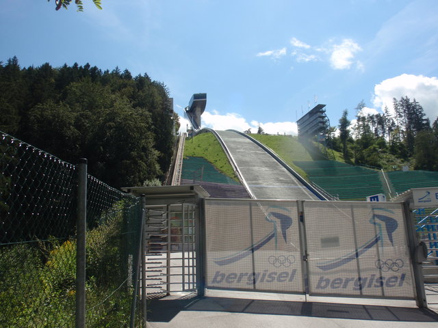 Bergisel Schanze im Sommer