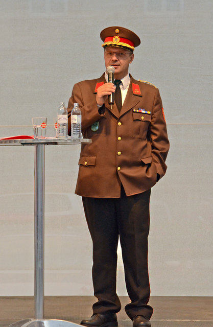 Feuerwehrkommandant von Korneuburg Martin Schuster