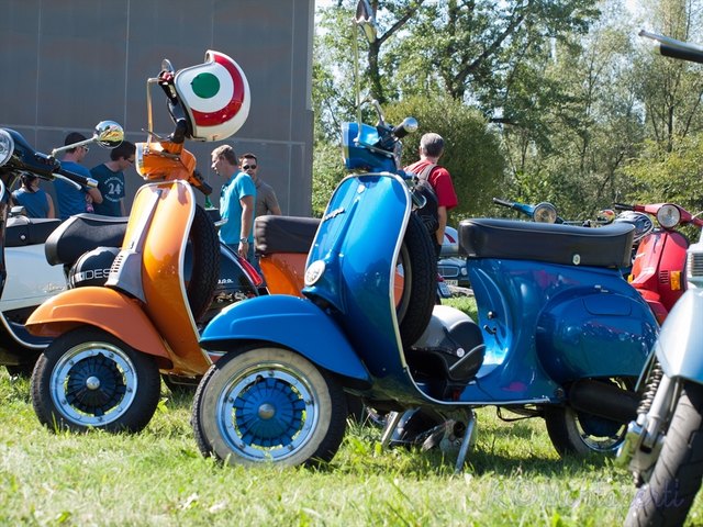 Vespa * Mania - Vespa treffen, Alte Seifenfabrik - Graz