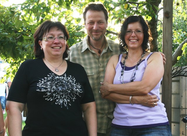 Unter den Gratulanten Michaela Abler und Harald Ringer mit Gattin.