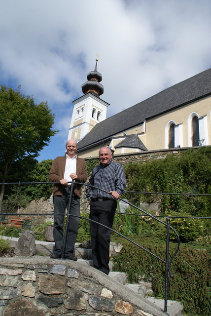 Die Dechanten Christian Schreilechner (li.) und Alois Dürlinger wissen um die Situation des katholischen Glaubens im Bezirk.