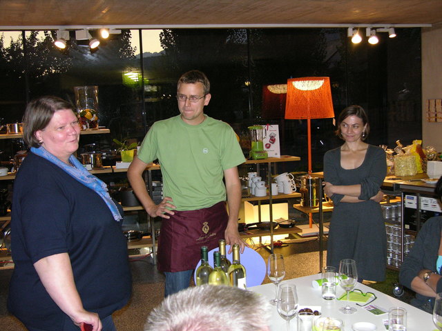 Irene Pfister, Ingo und Isabella Theißl von Vini e Affini