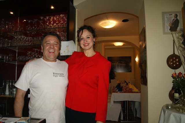 In Papá Sabinos Ristorante in der Laimgrubengasse geht Regina Hofer am liebsten italienisch essen.