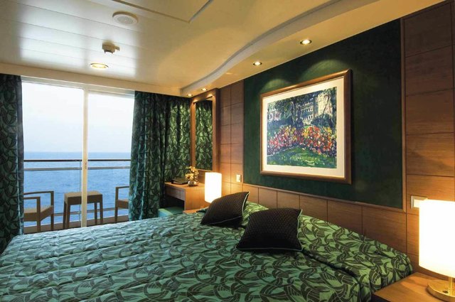 Außenkabine mit Balkon auf der MSC Musica