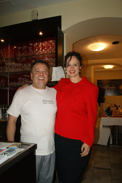 In Papá Sabinos Ristorante in der Laimgrubengasse geht Regina Hofer am liebsten italienisch essen.
