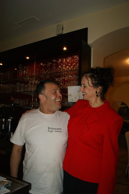 In Papá Sabinos Ristorante in der Laimgrubengasse geht Regina Hofer am liebsten italienisch essen.