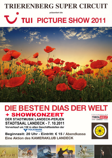 Plakat vom Trierenberg Super Circuit, dem weltgrößten Fotokunstwettbewerb | Foto: Trierenberg Super Circuit 2011