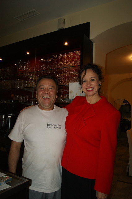 In Papá Sabinos Ristorante in der Laimgrubengasse geht Regina Hofer am liebsten italienisch essen.