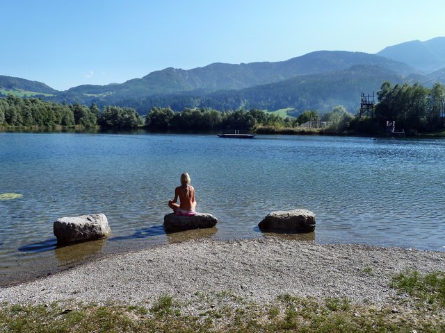 ...sich noch ein bisschen mit der Natur verbinden