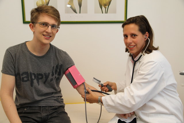 Dr. Valerie Leisser bei der Arbeit. | Foto: Klinger