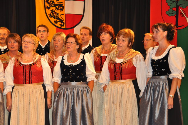 Premiere: Die Singkreise Rosental und Maria Rain bildeten einen Gemeinschaftschor