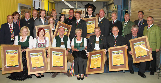 Die Innovationspreisträger im Bereich Kulinarik 2011.