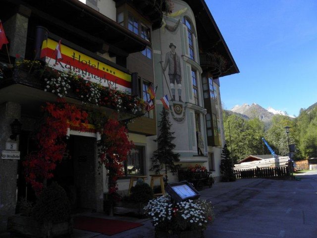 Wunderschönes Hotel "Kärntnerhof" in Heiligenblut Winkl, mit Sicht auf den Großglockner