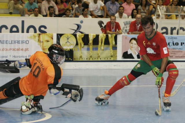 Tobias Suntinger im Spiel gegen Portugal