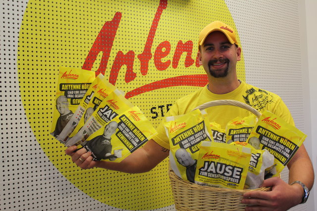 Der Moser bringt's - die Antenne-Jause für Ihre ganze Firma