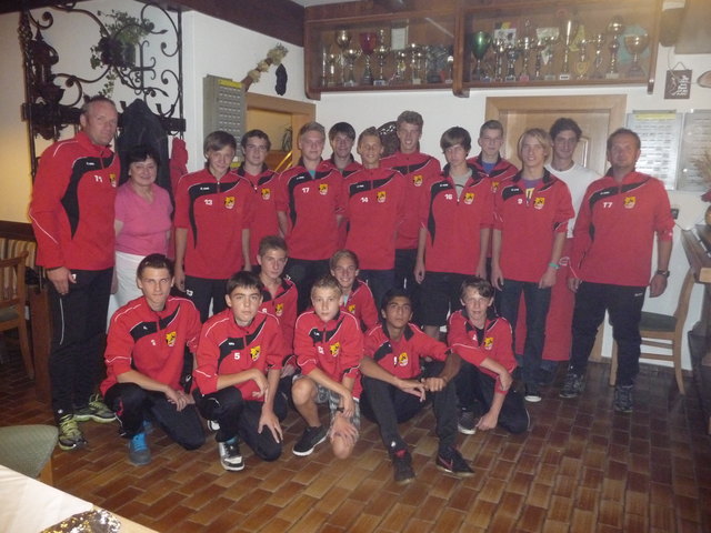 Die U16 des ATSV Wolfsberg