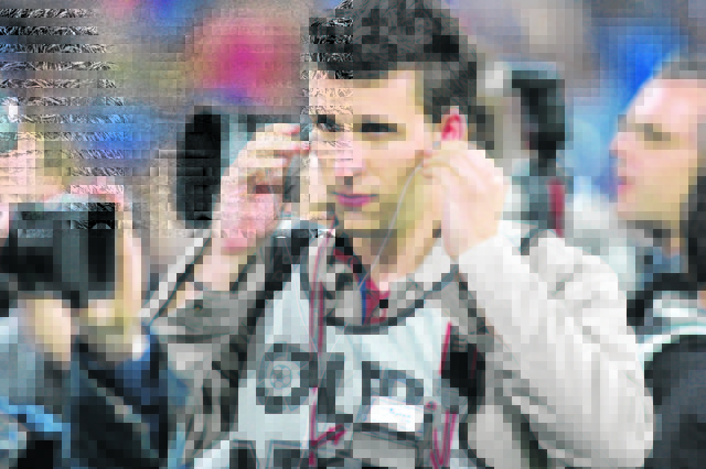 Von Madrid nach Graz: Der ehemalige Real-Madrid-Fotograf David Rodriguez drückt jetzt in der Murstadt ab. KK