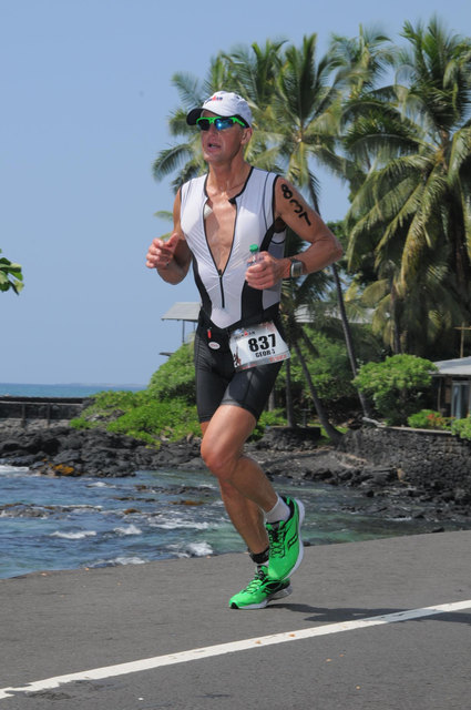 Qualen beim Laufen:  Eine Infektion zwang den Birgitzer fast in die Knie – aber nur fast! | Foto: marathon-photos.com