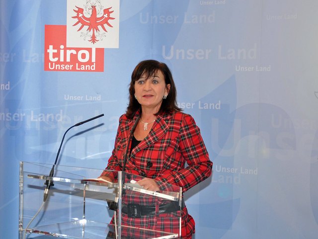 „Es ist gelungen, das Kulturbudget auszubauen“,  sagt ÖVP-Landesrätin Beate Palfrader. | Foto: Pidner/Land Tirol