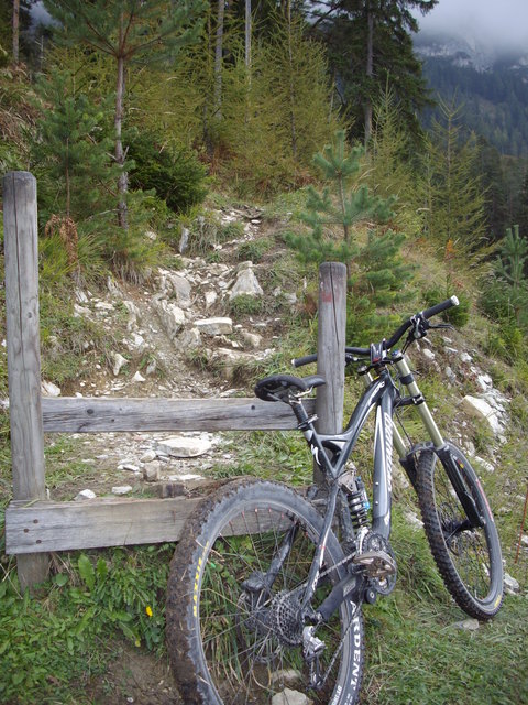 Singletrail von der Zöreralm Achenkirch