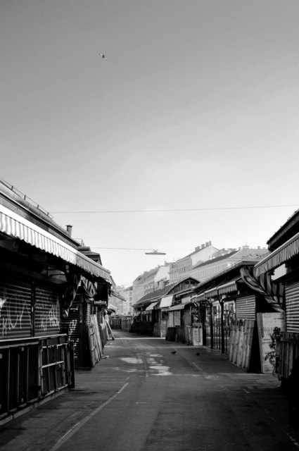 "Pause" am Wiener Naschmarkt