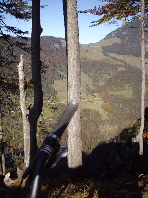 Blick in Kaisertal und Vorderkaiserfeldenhütte