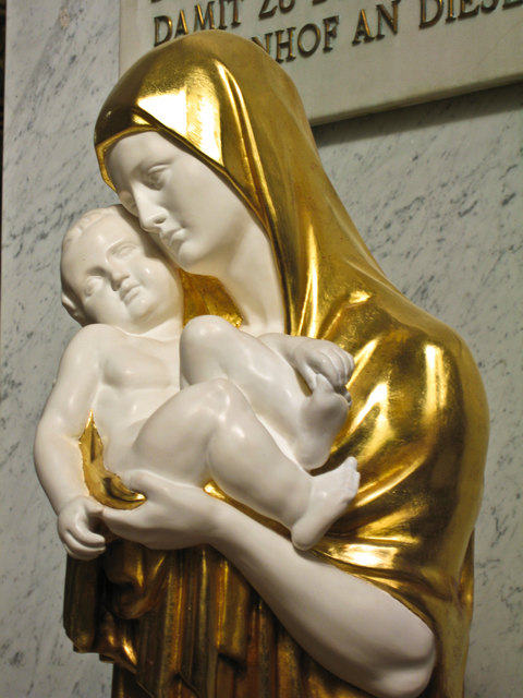 Madonna in der Otto Wagner Kirche