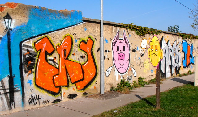 Wien ist modern und bunt   :-)